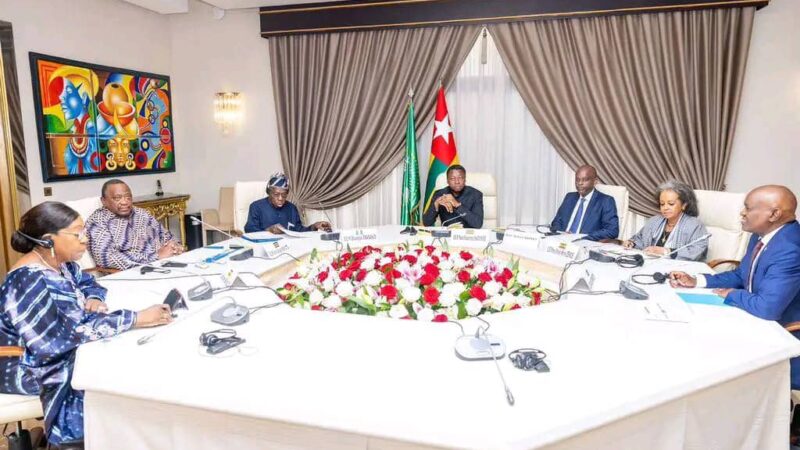 INTERNATIONALE | RDC_M23/RWANDA : Plusieurs anciens chefs d’État africains ont été conviés à une réunion stratégique autour du médiateur choisi par l’Union Africaine, Faure Gnassingbe, le président actuel du Togo.