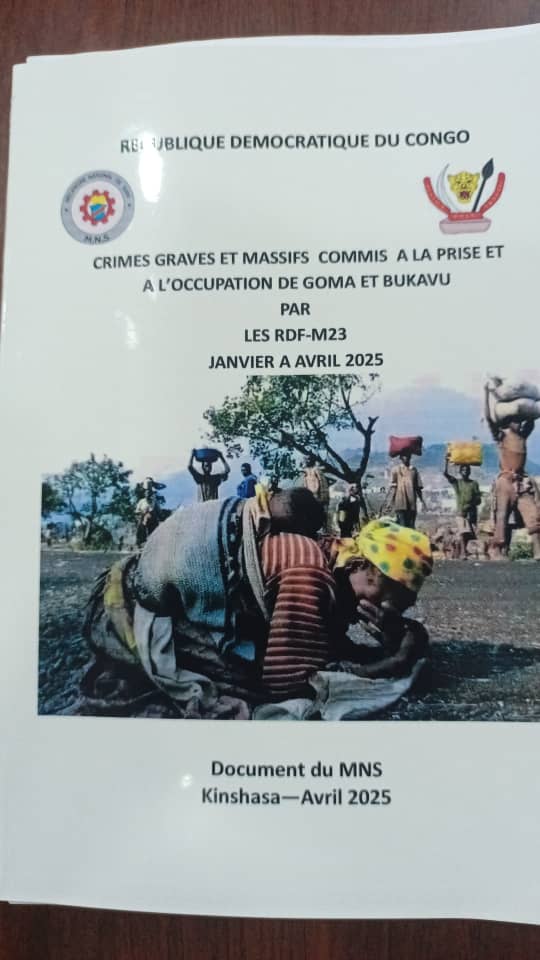 LITTERATURE | Présentation officielle du livre blanc sur les crimes du RDF/M23 à Goma et Bukavu : Un devoir de mémoire pour la justice