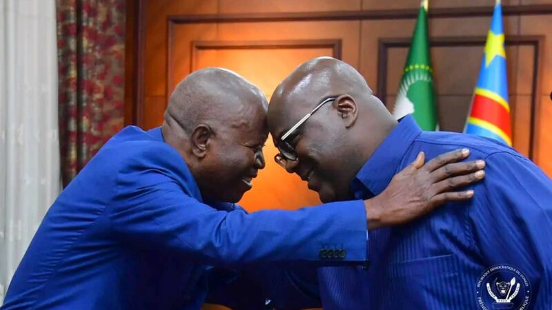 Cohésion nationale : Félix Tshisekedi reçoit Adolphe Muzito : une rencontre inédite autour de la paix et de la situation nationale