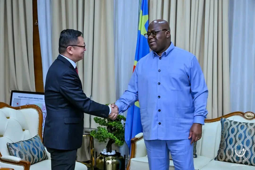 COOPÉRATIVE | RDC-Chine : Félix Tshisekedi et l’Ambassadeur Zhao Bin passent en revue la coopération bilatérale